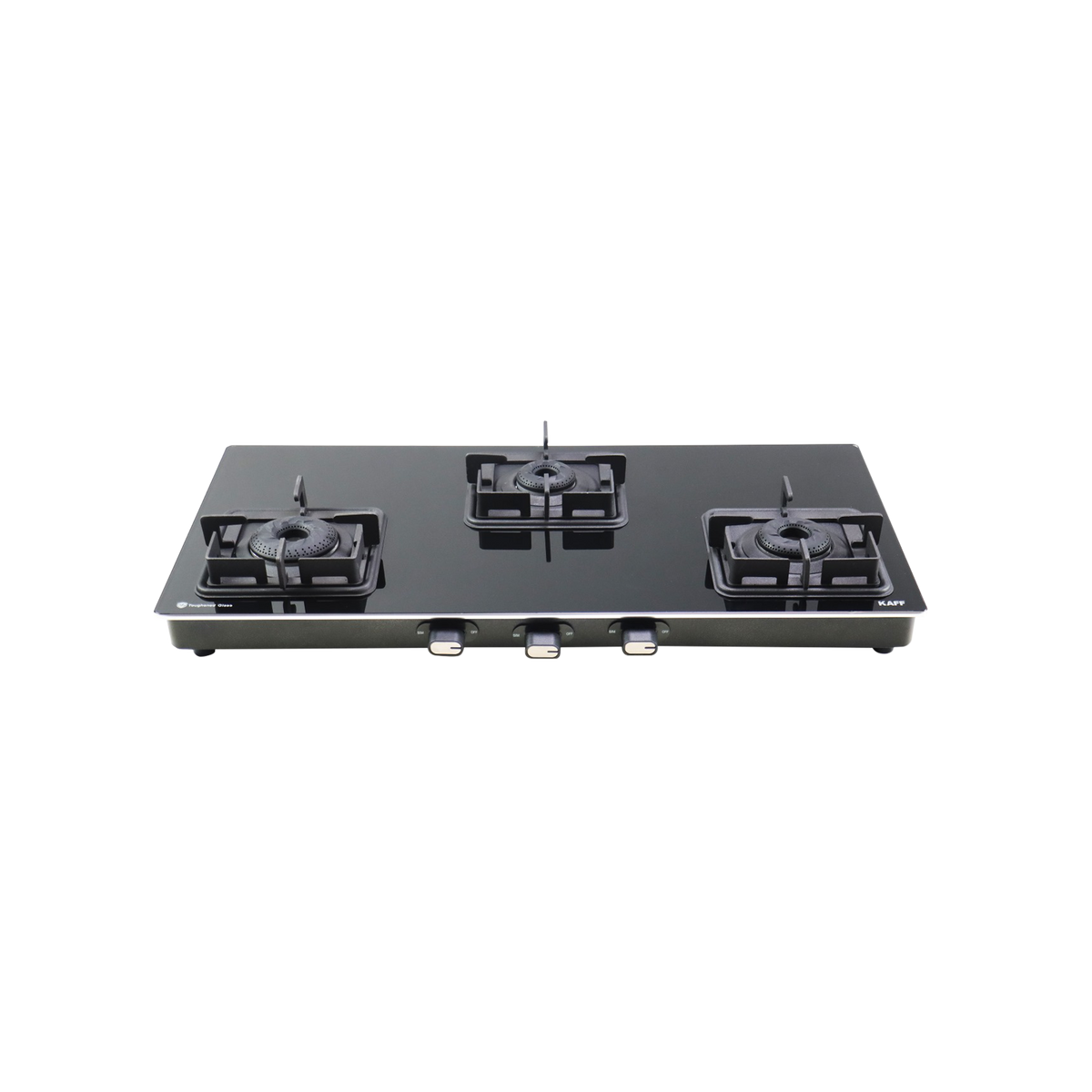 CTQ 77 3B / CTQ 77 3B AI Cooktop with 3 Burner Black Tempered Glass Finish