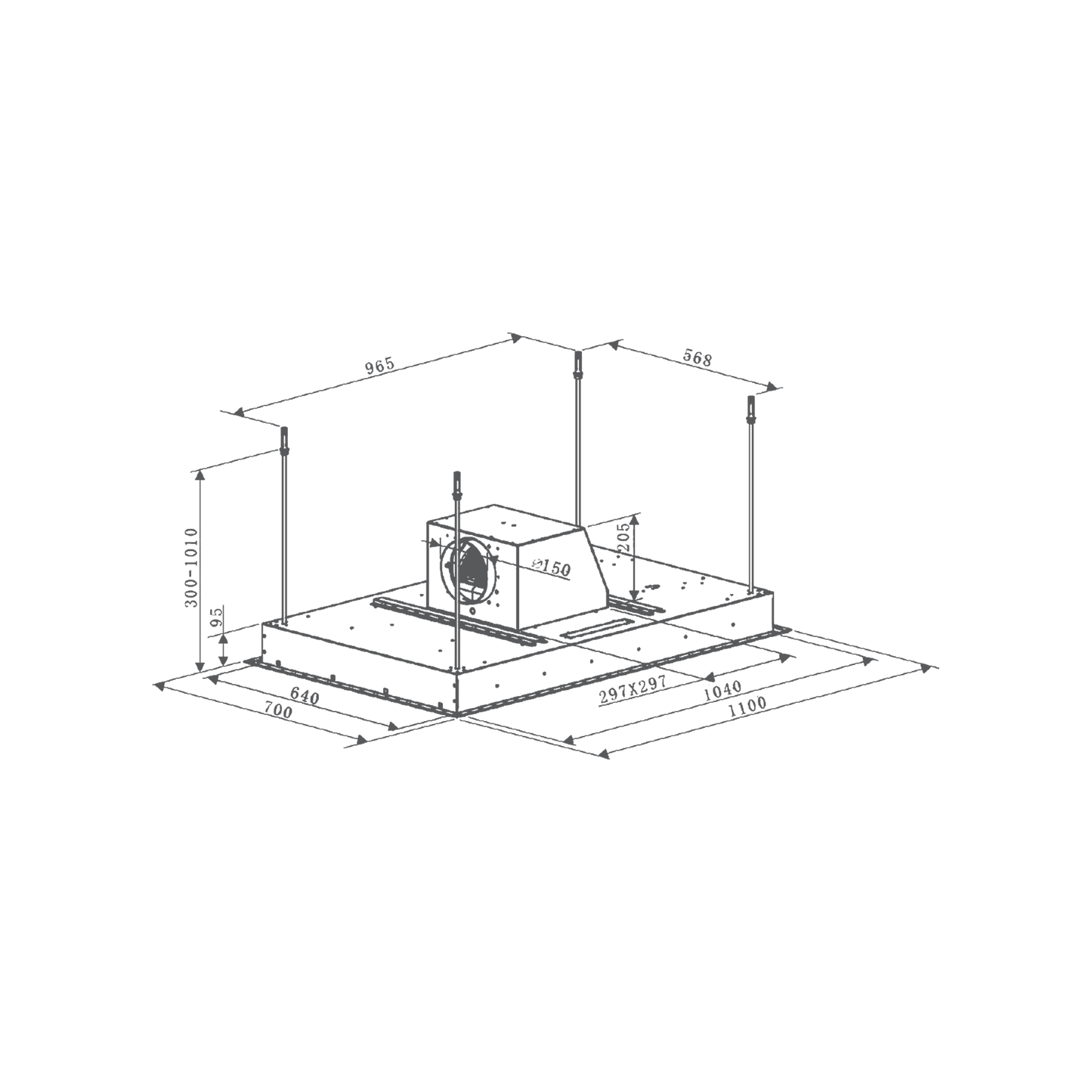 SKYVENT 110 (Ceiling Mounted)
