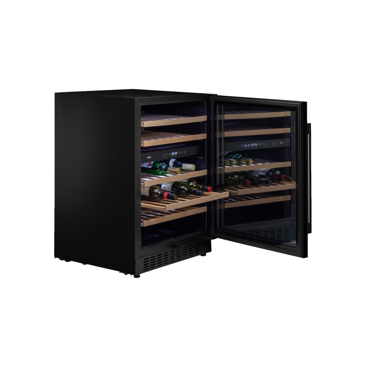 WC135 - DZ Dual Zone Wine Cooler , 46 Bottles Capacity Approx., Touch Control
