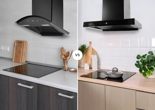 Chimney Hood: Curved Glass vs. Straight Line – Making the Right Choice