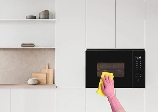 How to Clean & Maintain a Built-In Microwave Oven (Step-by-Step)