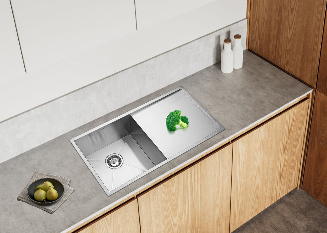 Kitchen Sink Size Guide: How to Measure the Cabinet, Counter and Bowl