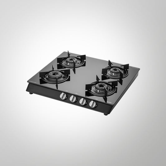 CBP 58 4B AI- 4 Burners Cooktop with Slim Line design & Metal Knobs