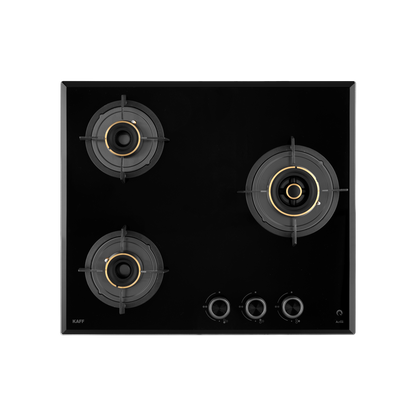 ALNF 603- Built-in Hob, 3 High Efficiency Brass Burner with full FFD