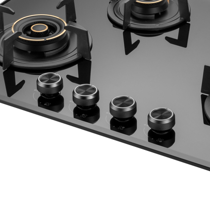 ALNF 784- Built-in Hob, 4 High Efficiency Heavy Duty Brass Burner