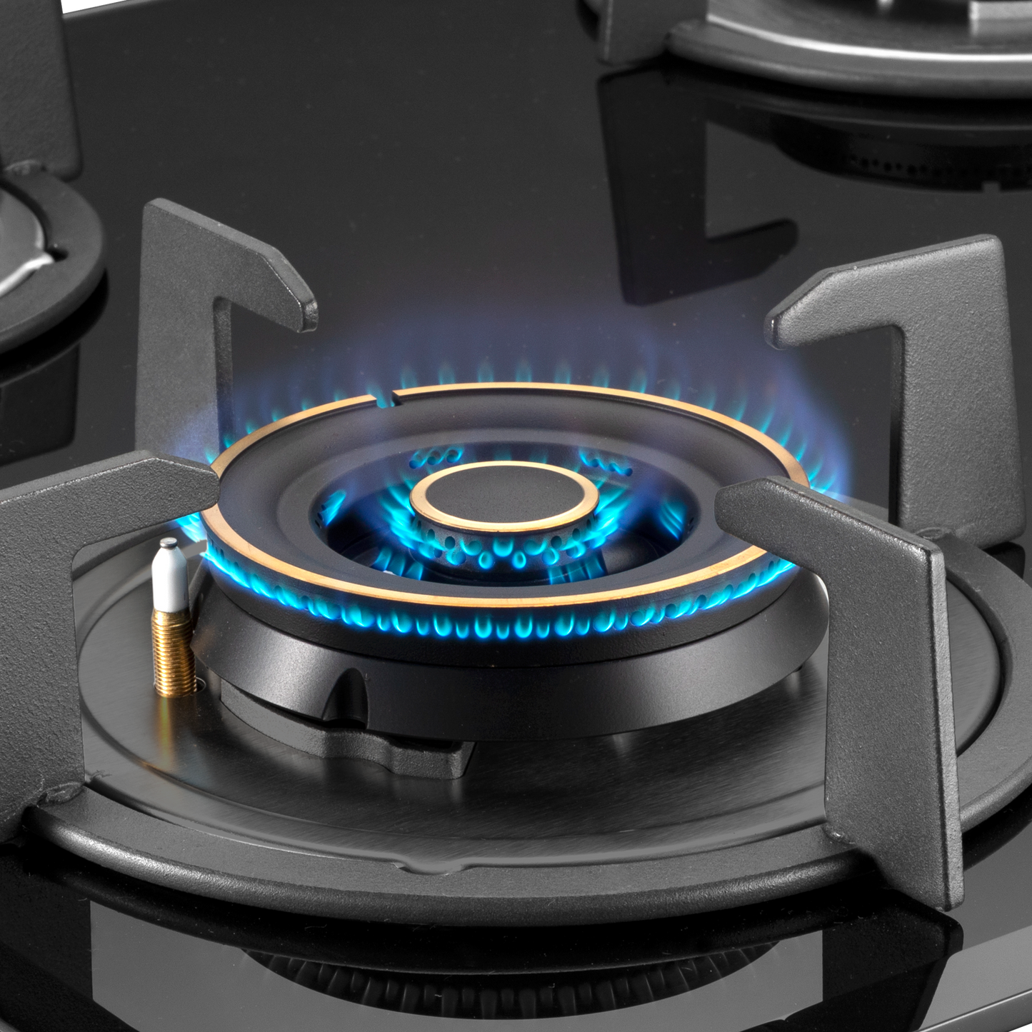 ALNF 784- Built-in Hob, 4 High Efficiency Heavy Duty Brass Burner