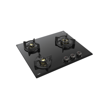 ASF 603- 3 Full Brass High Efficiency Burners with Full FFD Built-In Hob
