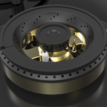 ASF 603- 3 Full Brass High Efficiency Burners with Full FFD Built-In Hob