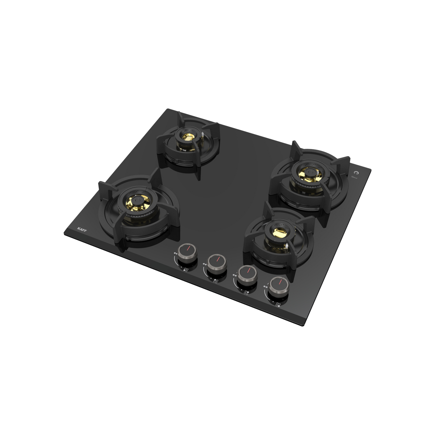 ASF 604- Built-In Hob, 4 Full Brass High Efficiency Burners with full FFD, Auto Electric Ignition