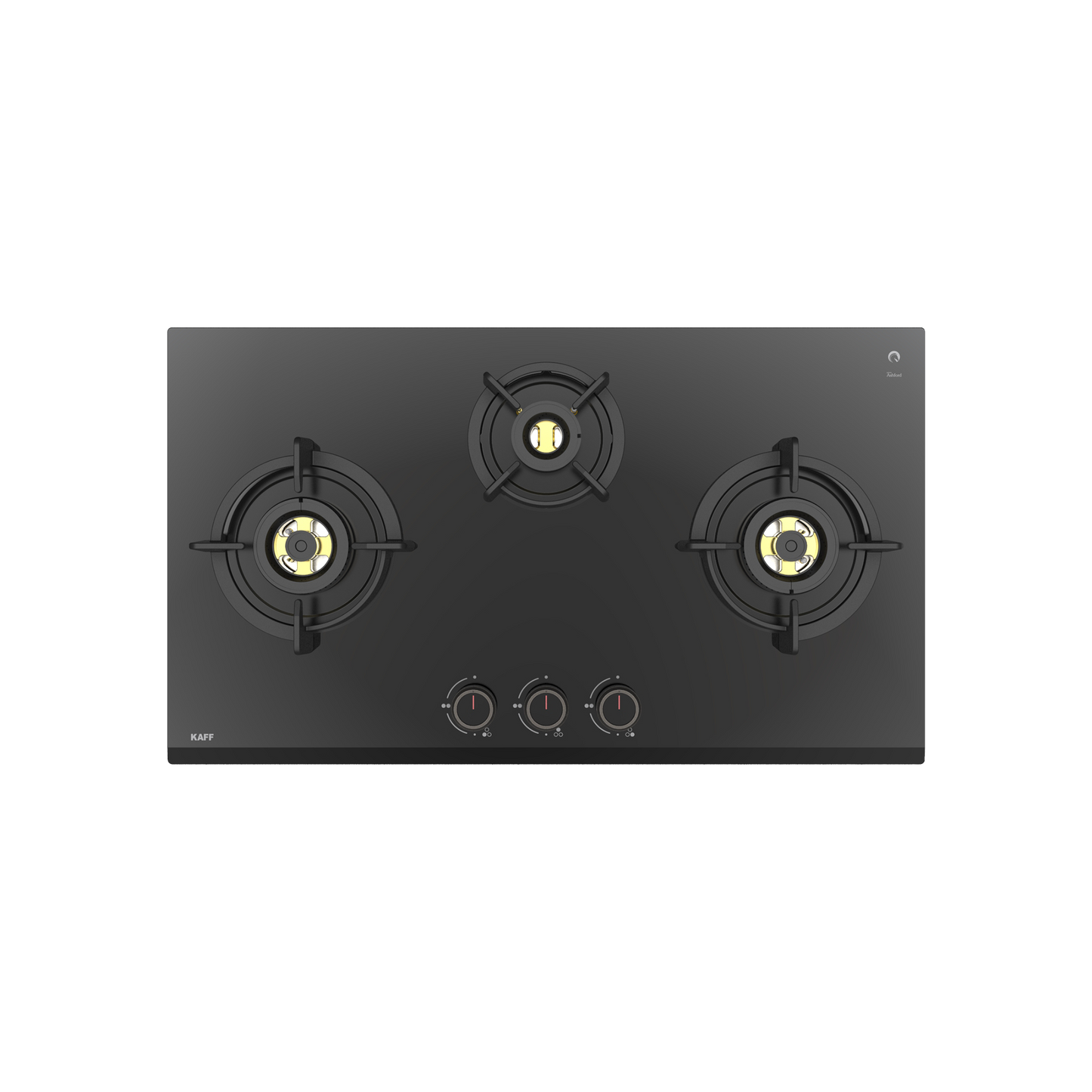 ASF 783- Built-In Hob for Kitchen, 3 Full Brass High Efficiency Burners & FFD, Auto Electric Ignition