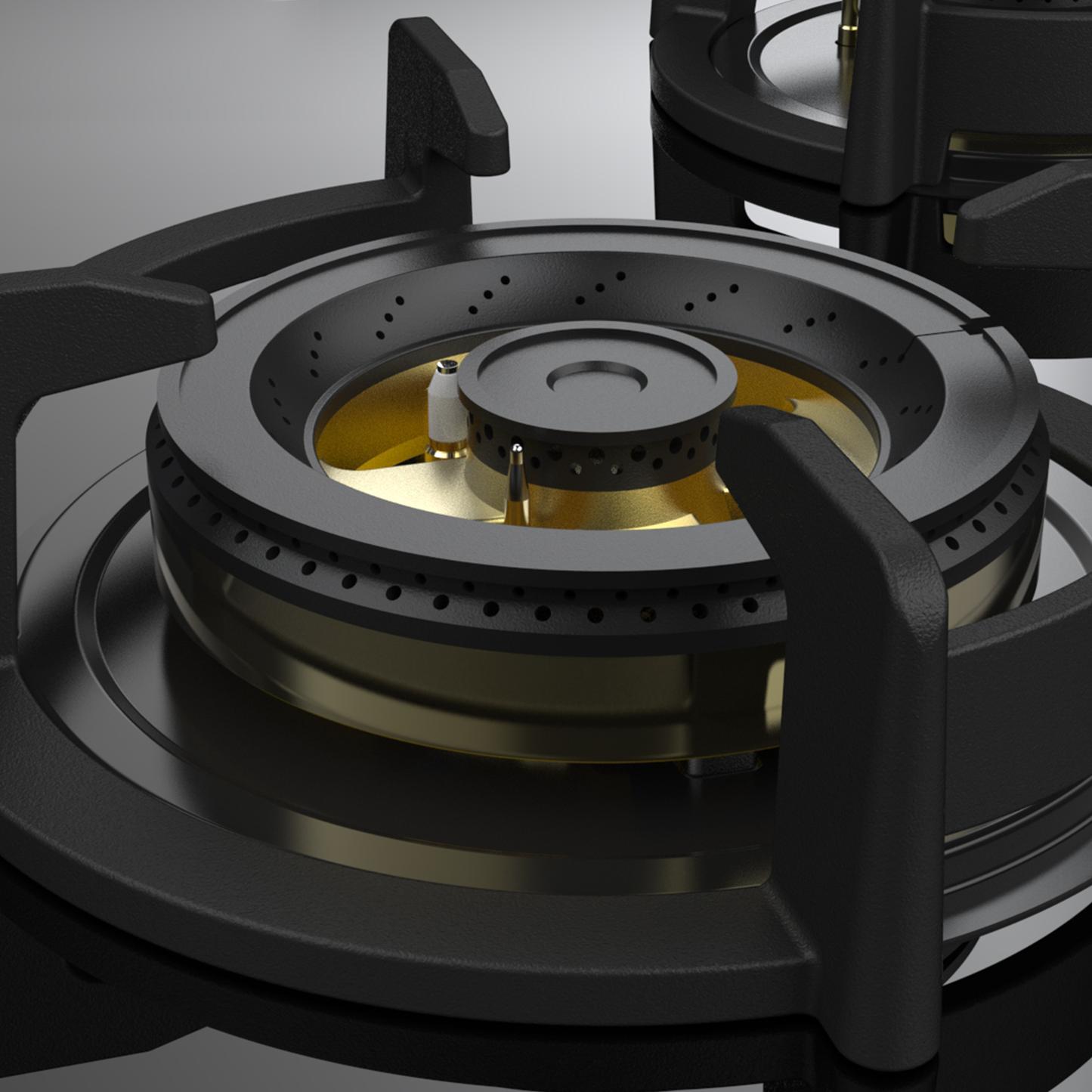 ASF 94TM 4 Burner Hob with Triple Flame Burners