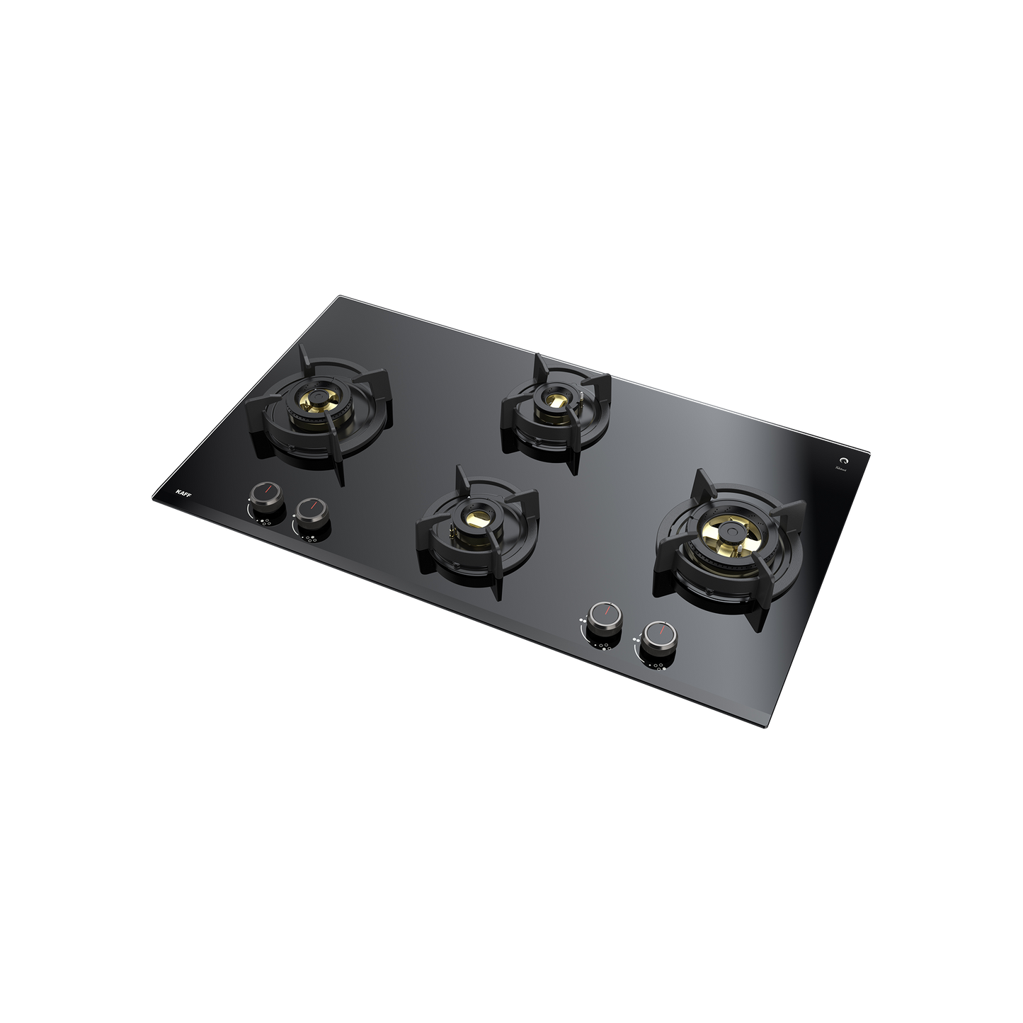 ASF 94V - 4 Burners with full FFD Built-In Hob, Heavy Duty Cast Iron Pan Support with Integrated Flame Protector