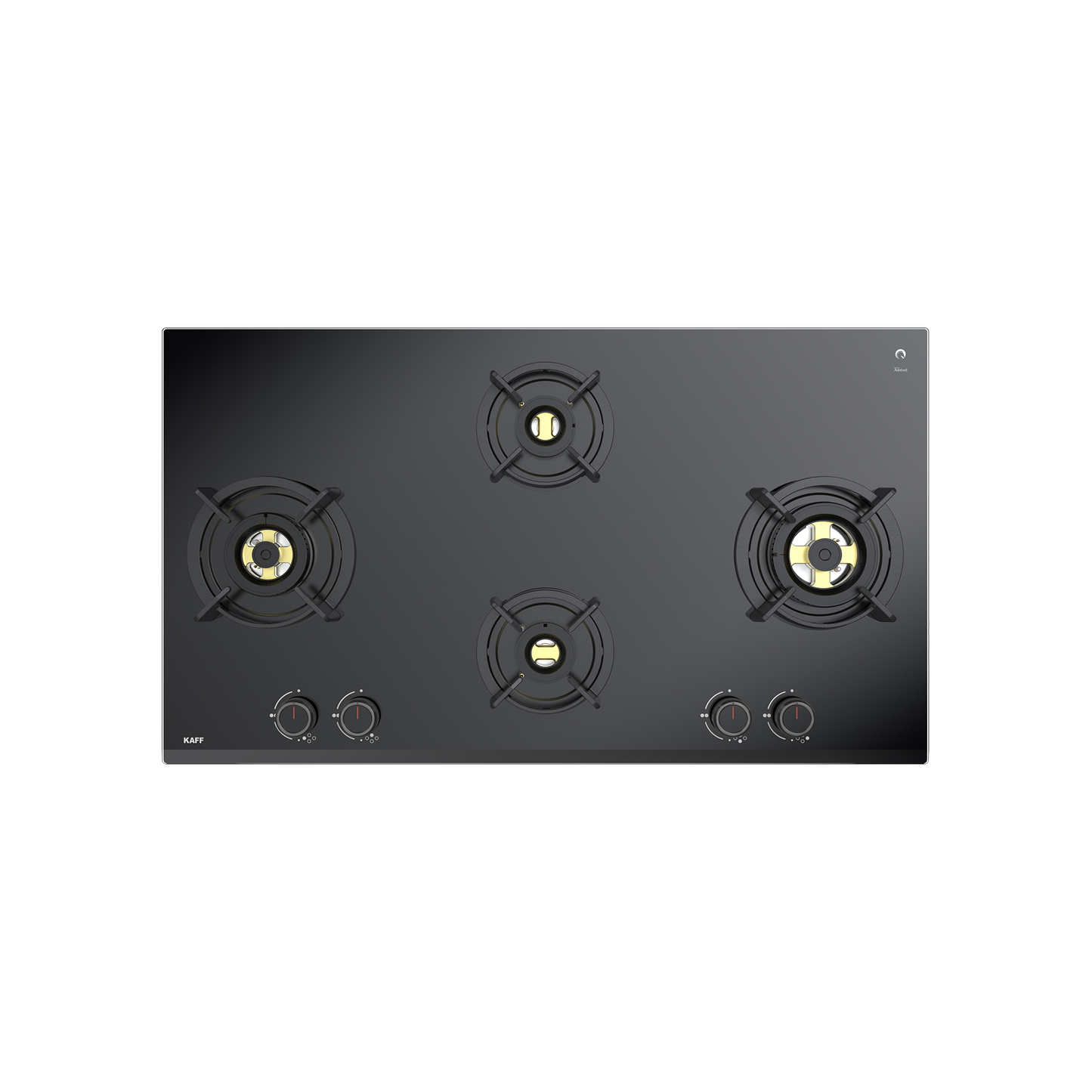 ASF 94V - 4 Burners with full FFD Built-In Hob, Heavy Duty Cast Iron Pan Support with Integrated Flame Protector