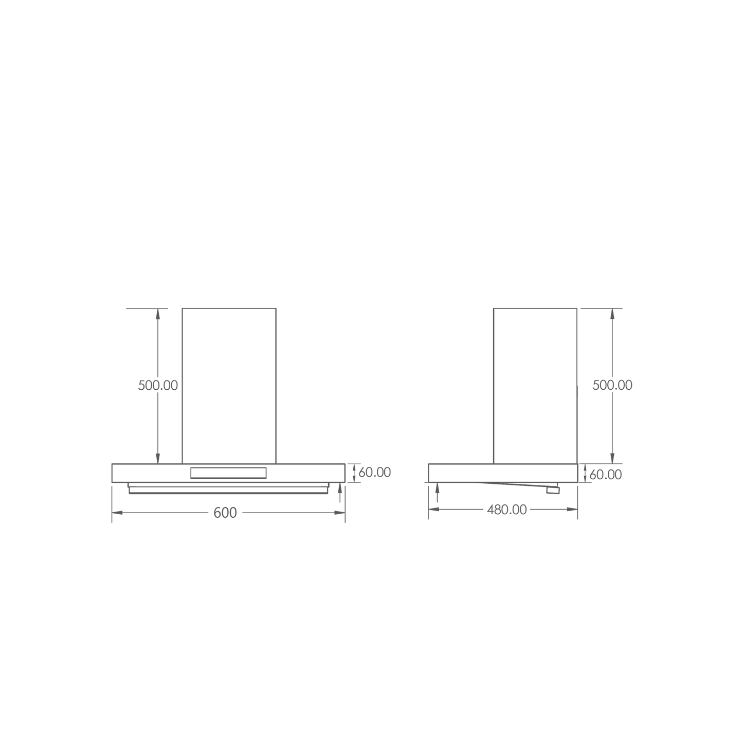 ASHPRO DHC 60/75/90 Kitchen Chimney