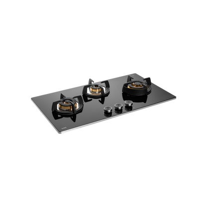 BLH 783 / BLH 783X- 3 Full Brass Burners Built in Hob, Flame Failure Device, Metal Knobs, Auto Ignition