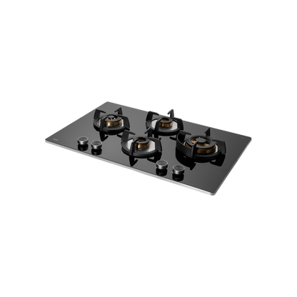 BLH 784 / BLH 784X- 4 Full Brass Burners Built in Hob, Flame Failure Device, Metal Knobs, Auto Ignition