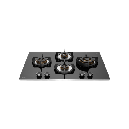 BLH 784 / BLH 784X- 4 Full Brass Burners Built in Hob, Flame Failure Device, Metal Knobs, Auto Ignition