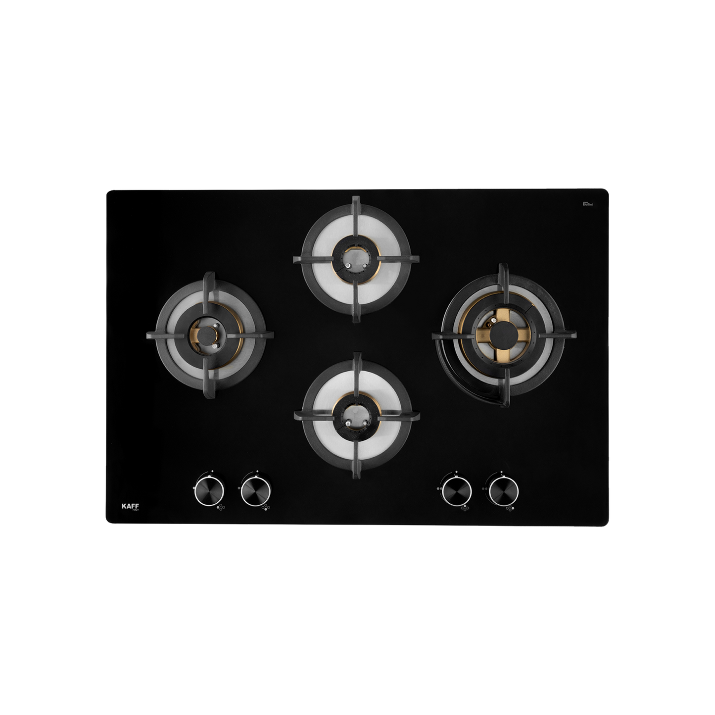BLH 784 / BLH 784X- 4 Full Brass Burners Built in Hob, Flame Failure Device, Metal Knobs, Auto Ignition