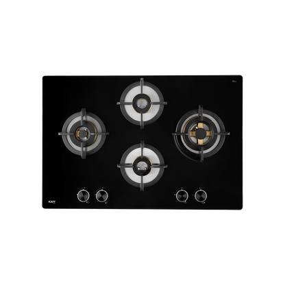 BLH 784 / BLH 784X- 4 Full Brass Burners Built in Hob, Flame Failure Device, Metal Knobs, Auto Ignition
