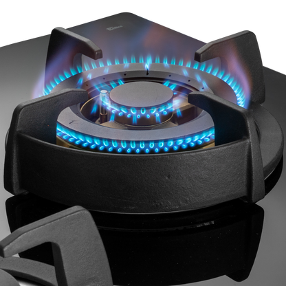 BLH 784 / BLH 784X- 4 Full Brass Burners Built in Hob, Flame Failure Device, Metal Knobs, Auto Ignition