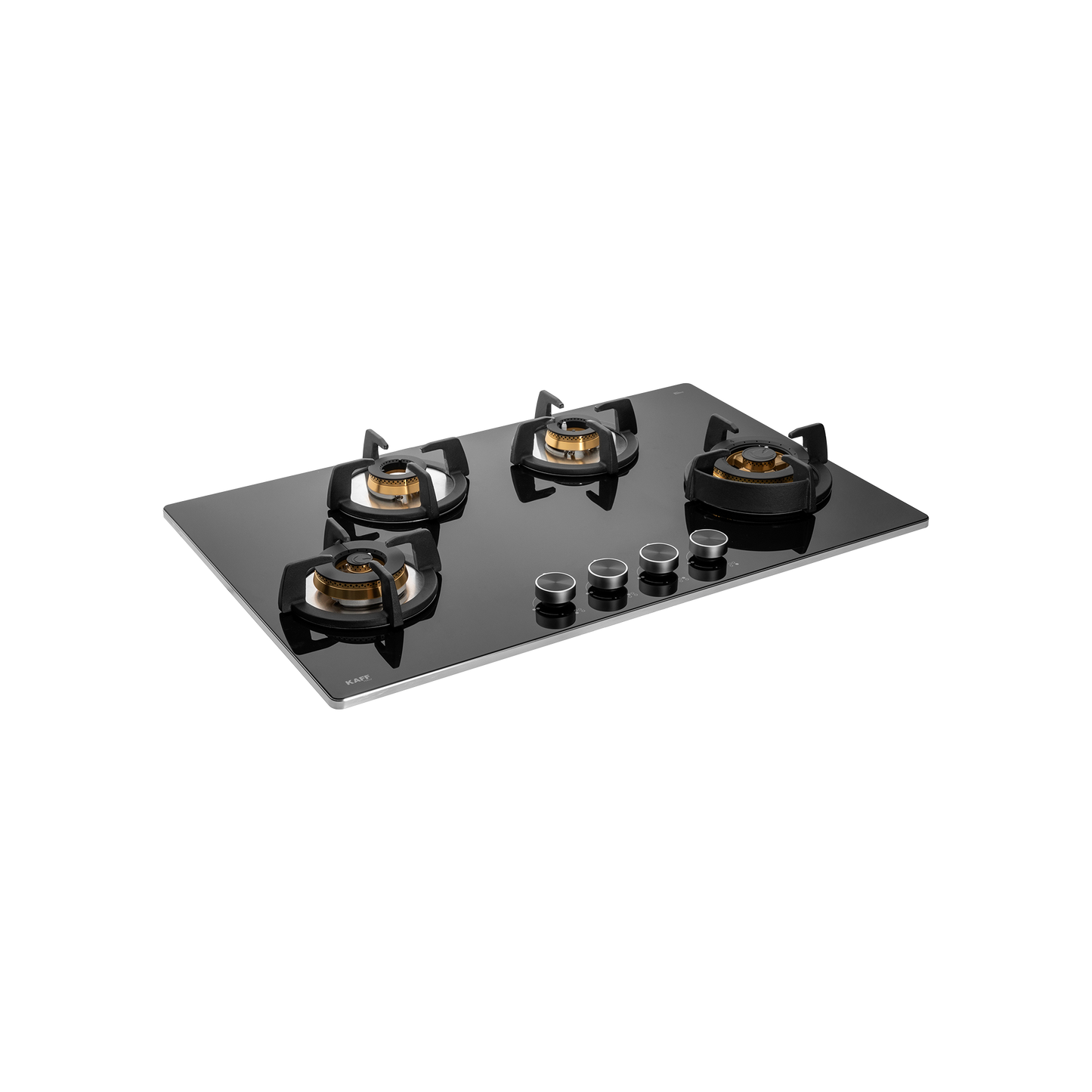 BLH 804 / BLH 804X- Built-in Hob with 4 Full Brass High Efficiency Burners, 8 mm Thick Black Tempered Glass
