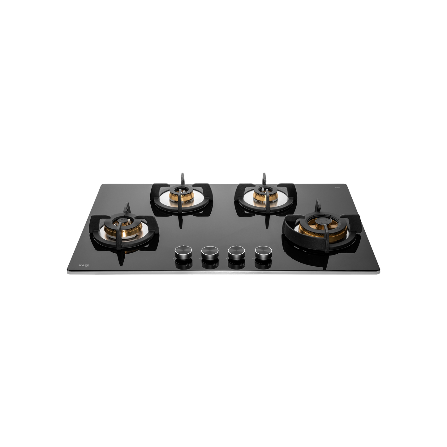 BLH-F 804 / BLH-F 804X BLK- 4 Full Brass High Efficiency Burners Built-in Hob, Heavy Duty Cast Iron Pan Support