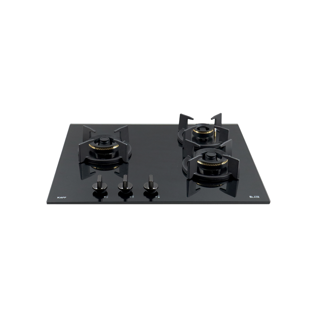 3 Burner Built-in Hob with Forged Brass Burners & Auto Electric Ignition, 78 cm (BZ 603)