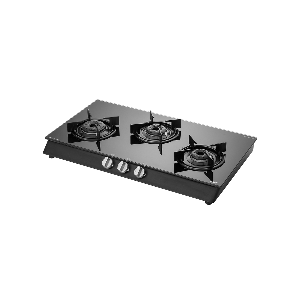 CBP 71 3B AI- 3 Burner Cooktop with Slim Line Design & Metal Knobs, Auto Ignition