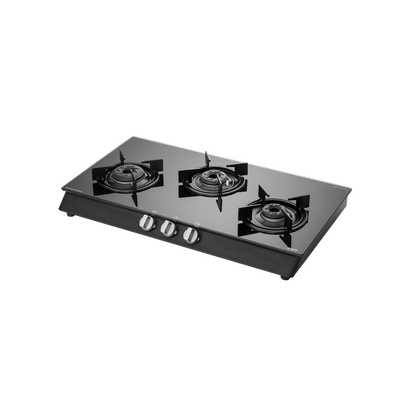 CBP 71 3B AI- 3 Burner Cooktop with Slim Line Design & Metal Knobs, Auto Ignition
