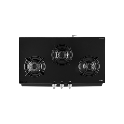 CBP 71 3B AI- 3 Burner Cooktop with Slim Line Design & Metal Knobs, Auto Ignition