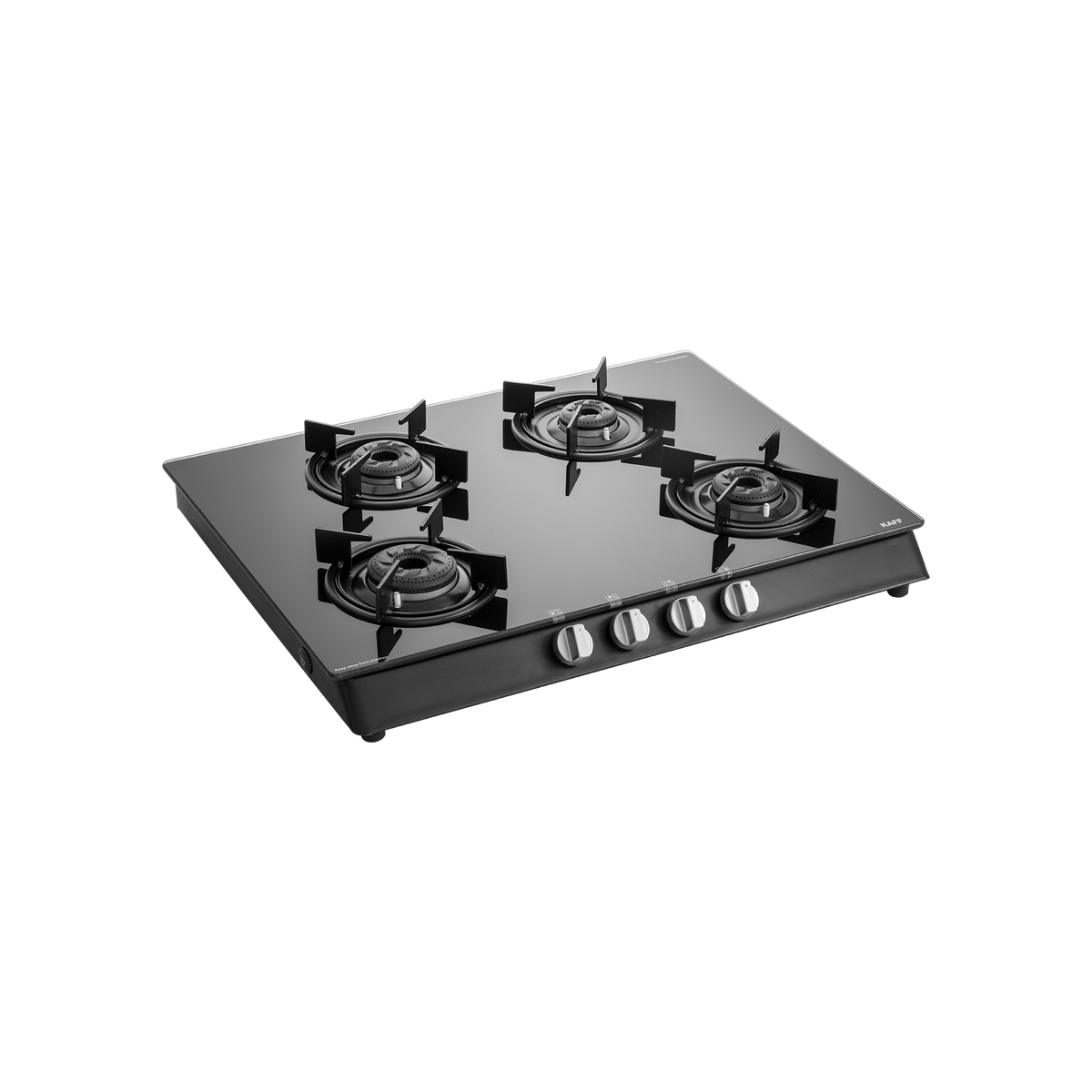 CBP 69 4B AI CBP 69 4B - Cooktop with Uniquely Designed Brass Burners Coated in Black, Auto Ignition
