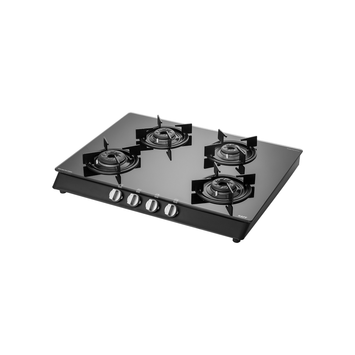 CBP 69 4B AI CBP 69 4B - Cooktop with Uniquely Designed Brass Burners Coated in Black, Auto Ignition