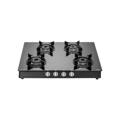 CBP 69 4B AI CBP 69 4B - Cooktop with Uniquely Designed Brass Burners Coated in Black, Auto Ignition