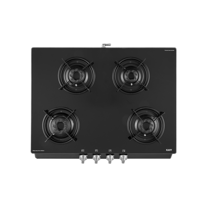 CBP 69 4B AI CBP 69 4B - Cooktop with Uniquely Designed Brass Burners Coated in Black, Auto Ignition