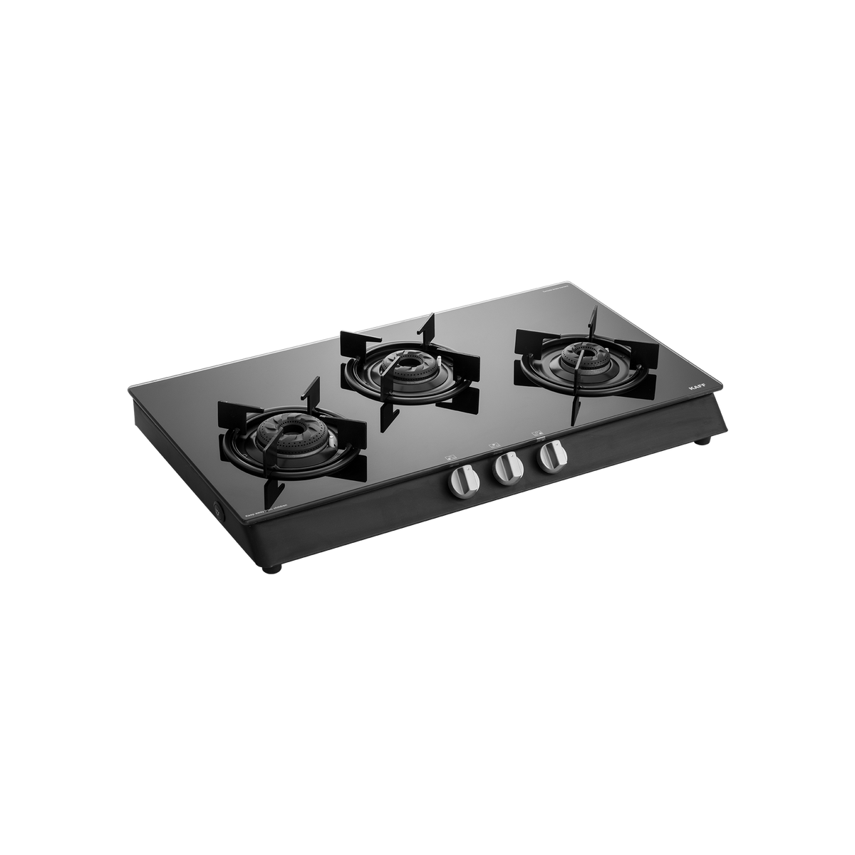 CBP 71 3B AI- 3 Burner Cooktop with Slim Line Design & Metal Knobs, Auto Ignition