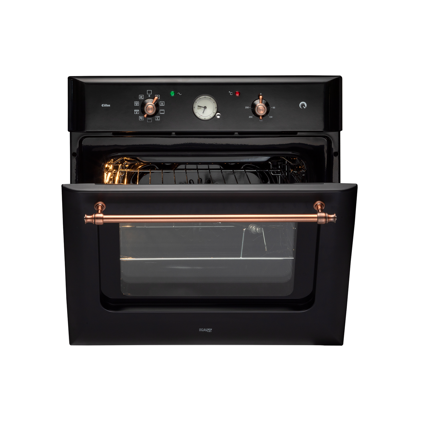 CLOV 6 BLN - 60 L Built-in Oven with True Convection & Black Retro Finish
