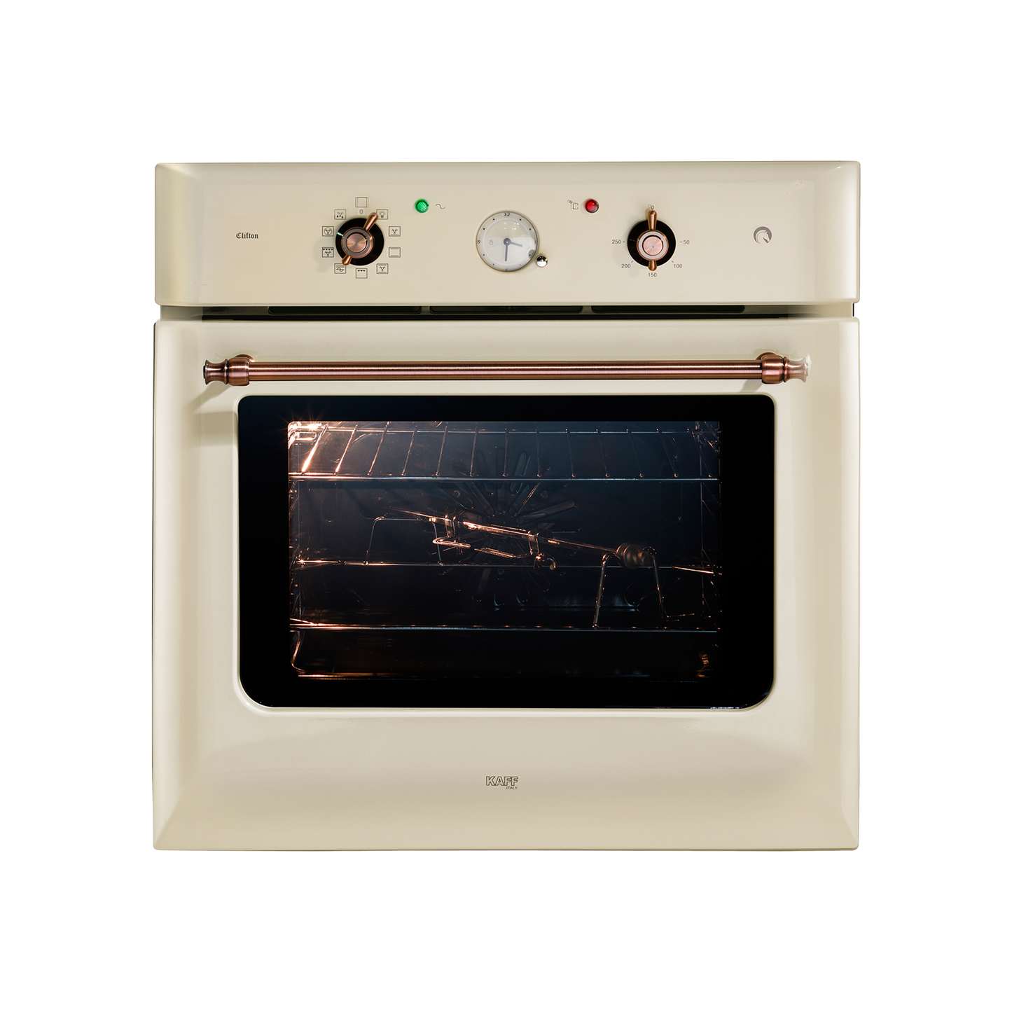 CLOV 6 CR - 60 L Built in Oven with Cream Retro Finish and True Convection