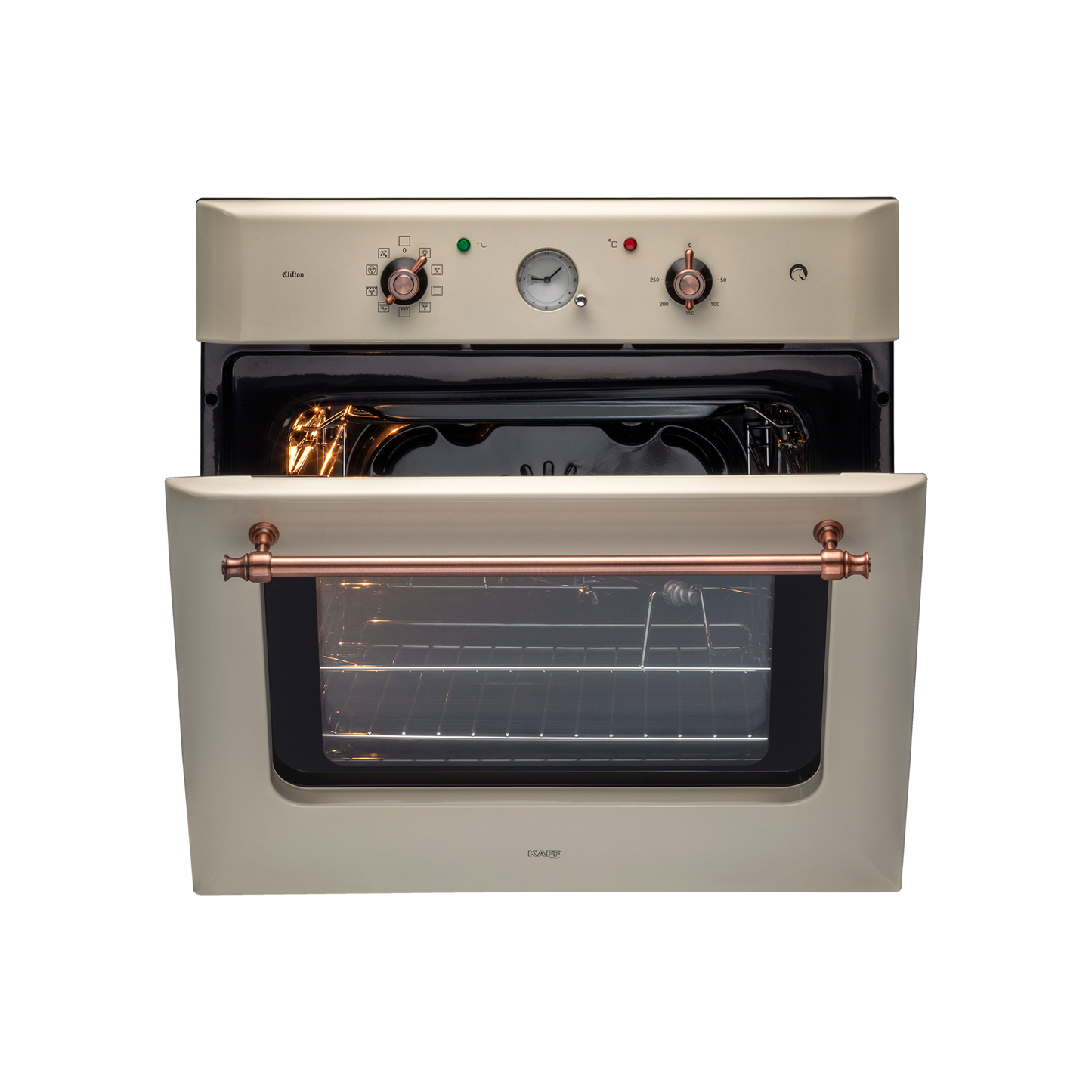 CLOV 6 CR - 60 L Built in Oven with Cream Retro Finish and True Convection