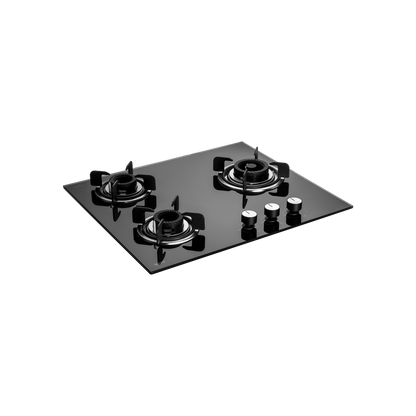 CRH 603 3 Burner Hob with Tornado Style Burners