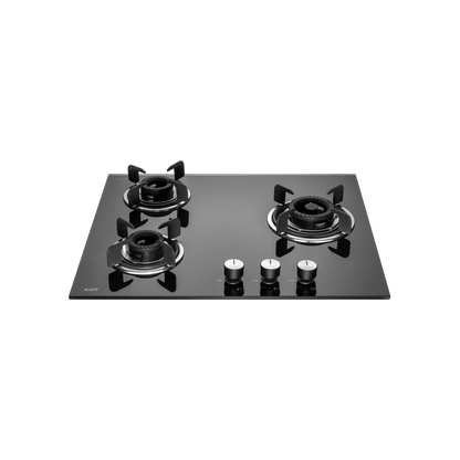 CRH 603 3 Burner Hob with Tornado Style Burners