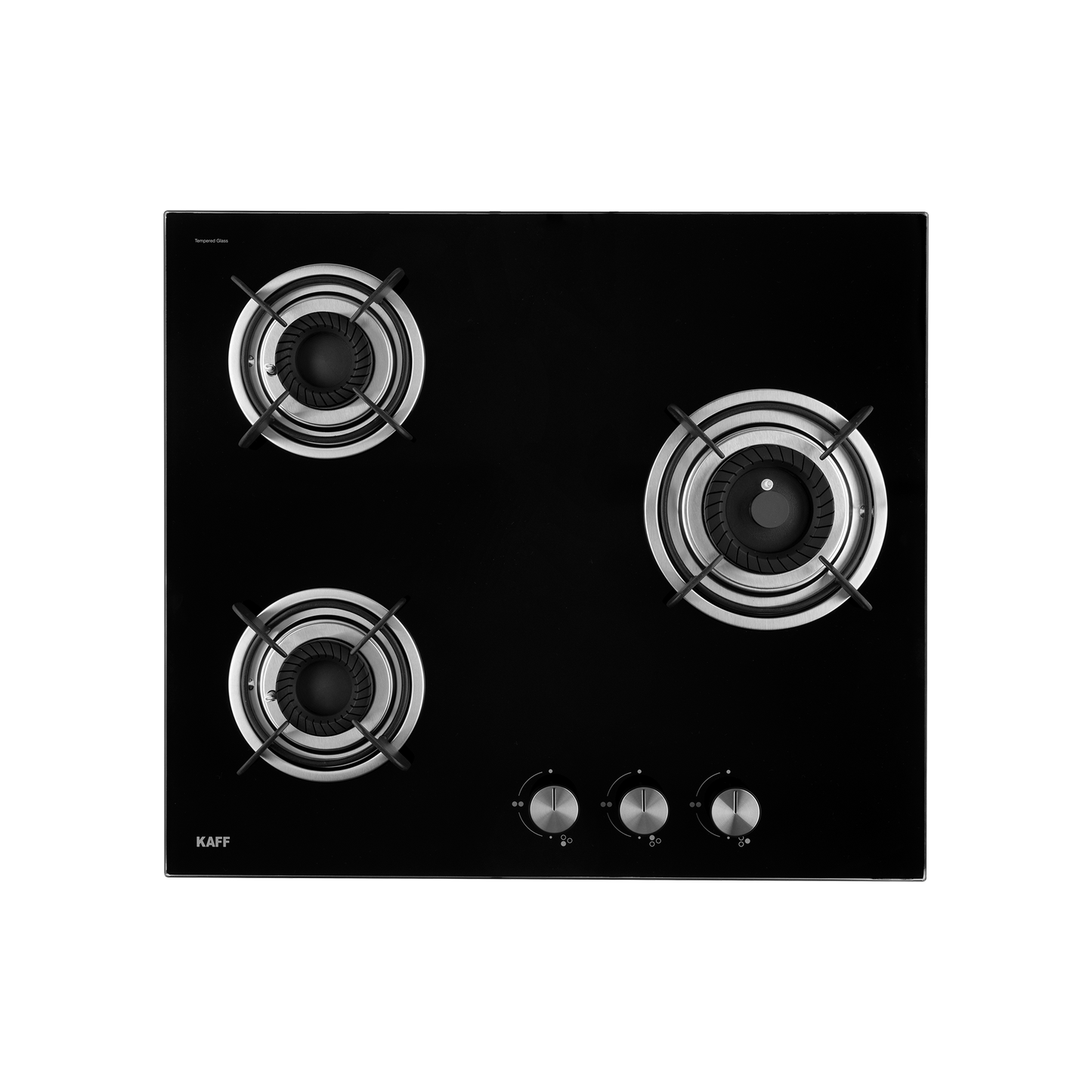 CRH 603 3 Burner Hob with Tornado Style Burners