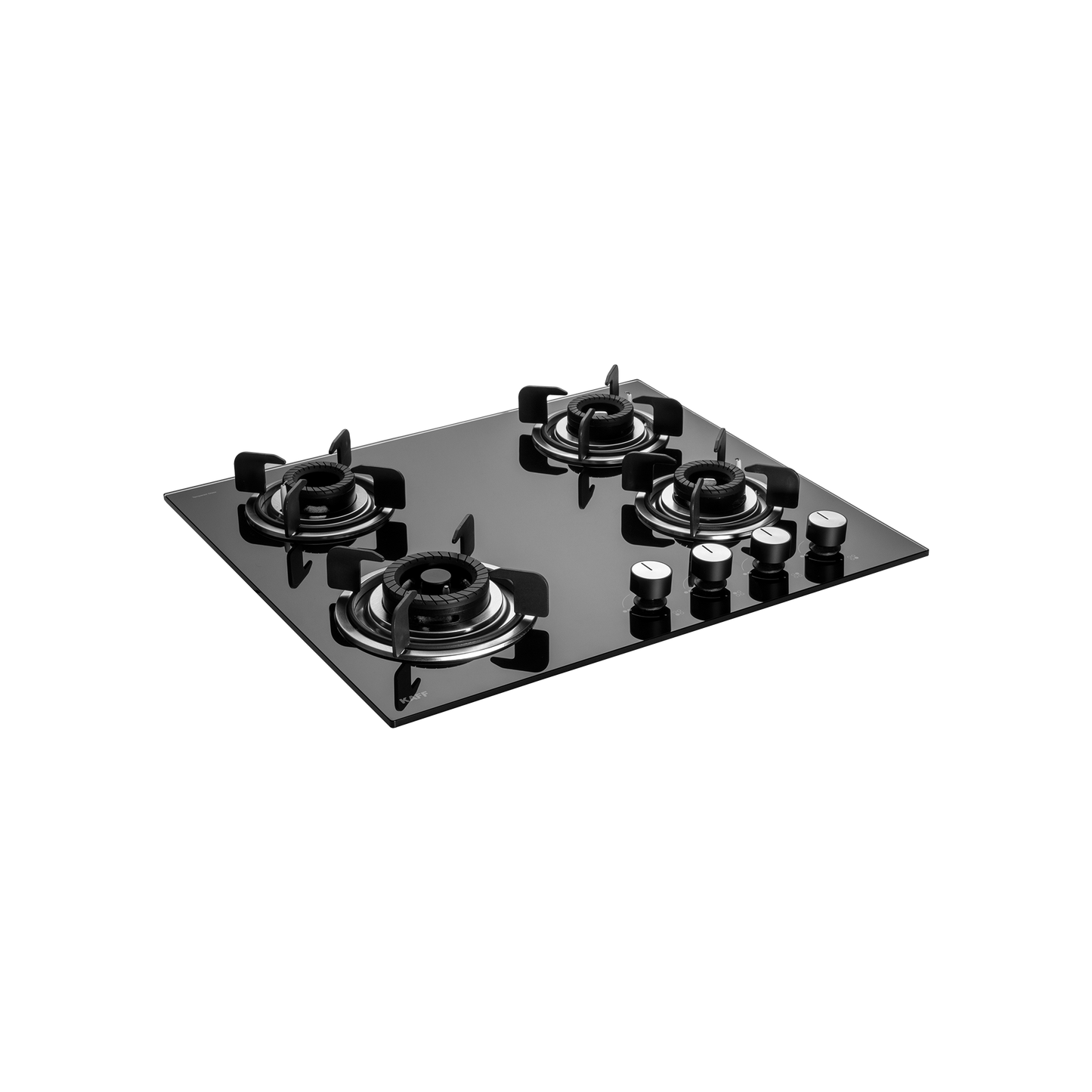 CRH 604- Built-in Hob with 4 Black Coated Tornado Style Burners