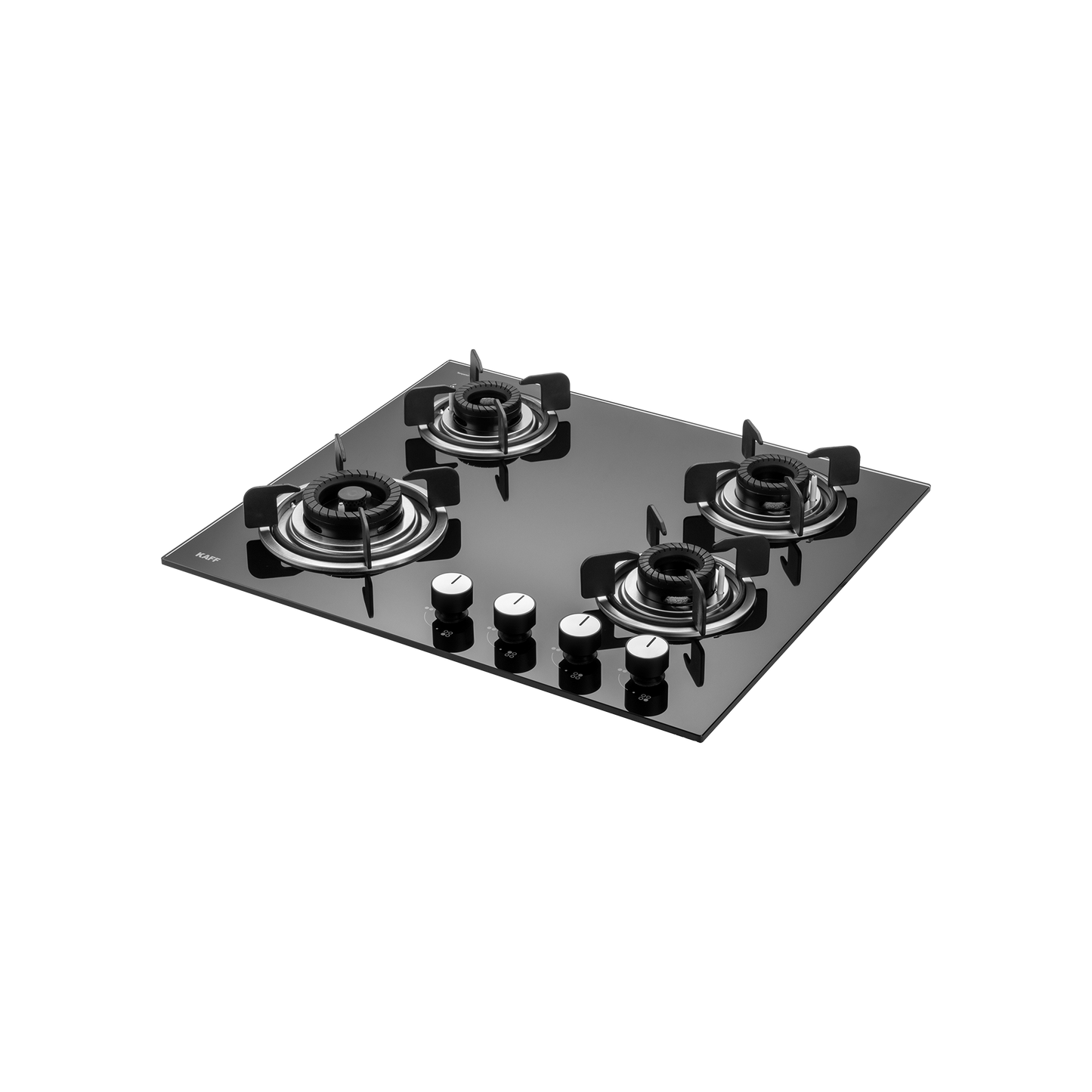 CRH 604- Built-in Hob with 4 Black Coated Tornado Style Burners