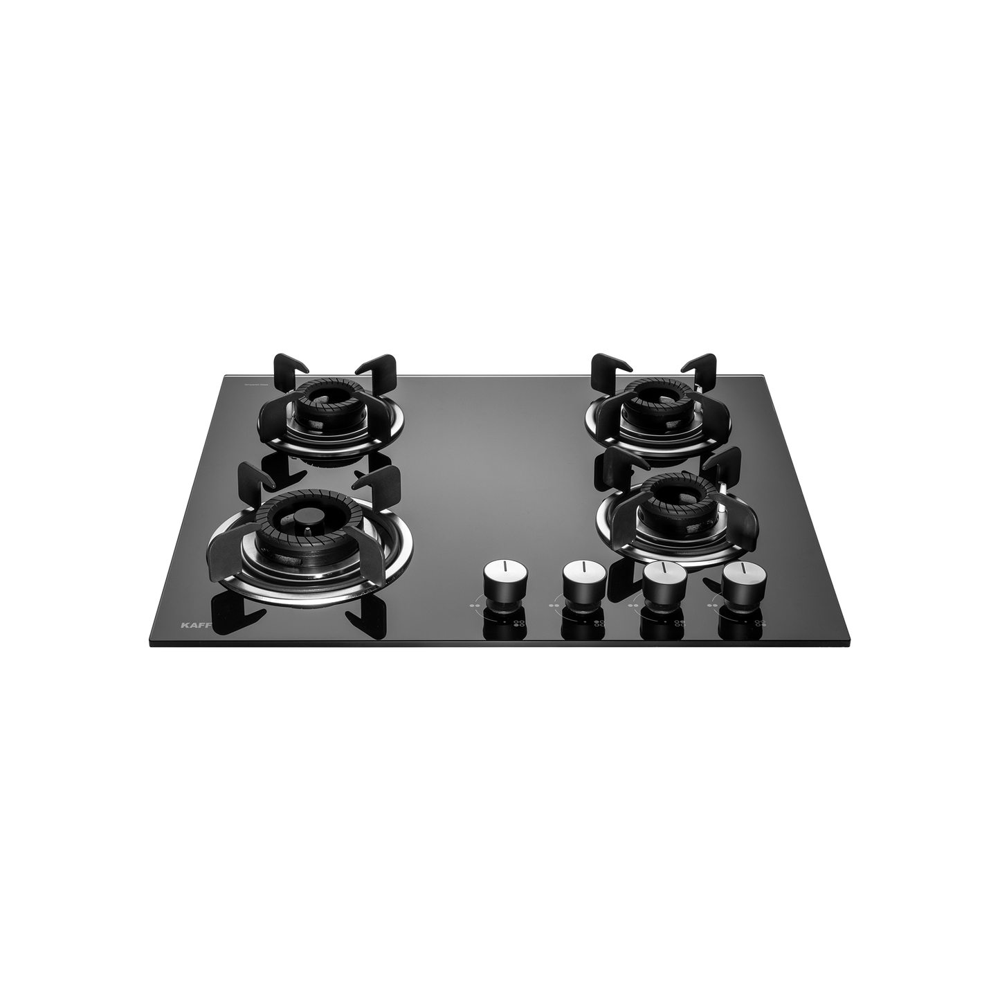 CRH 604- Built-in Hob with 4 Black Coated Tornado Style Burners