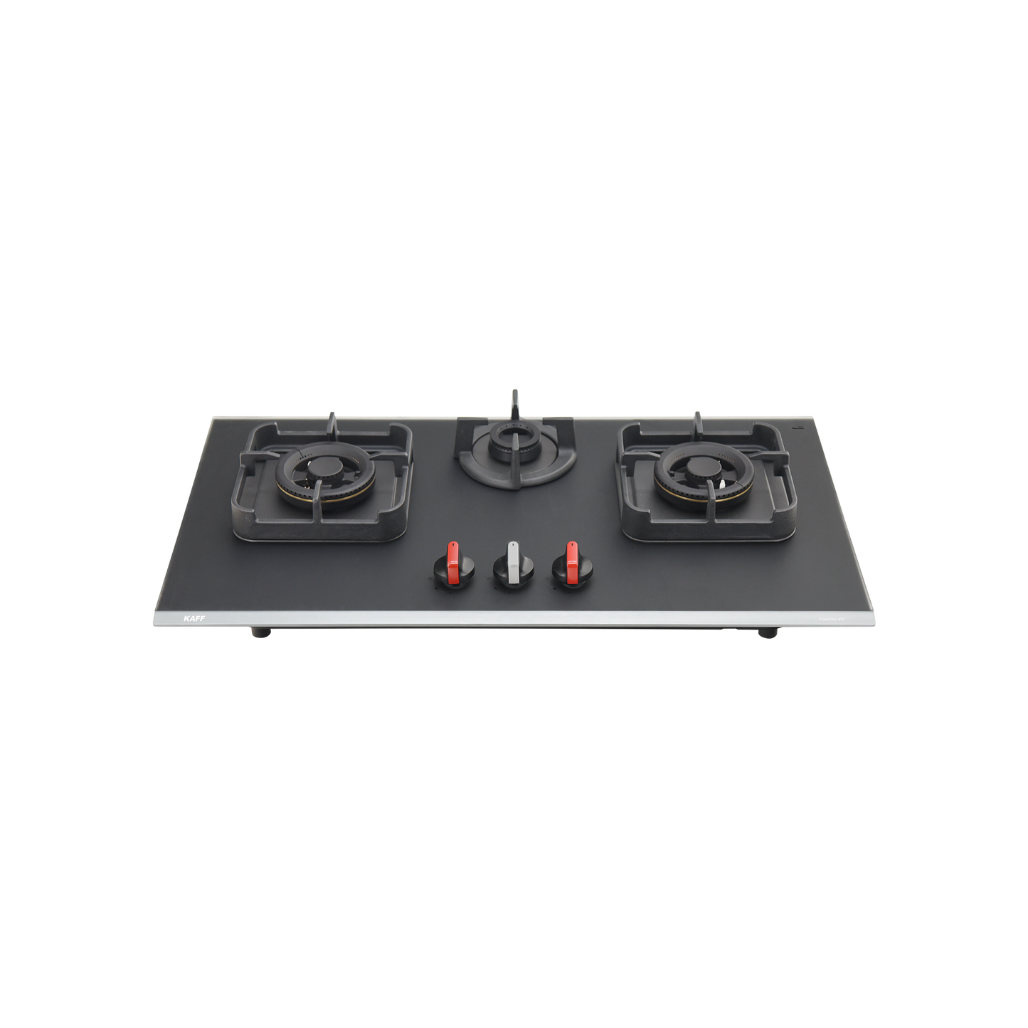 CRYSTAL NOIR 823- 3 Burners Built-in Hob with Frosted Crystal Black Glass Finish