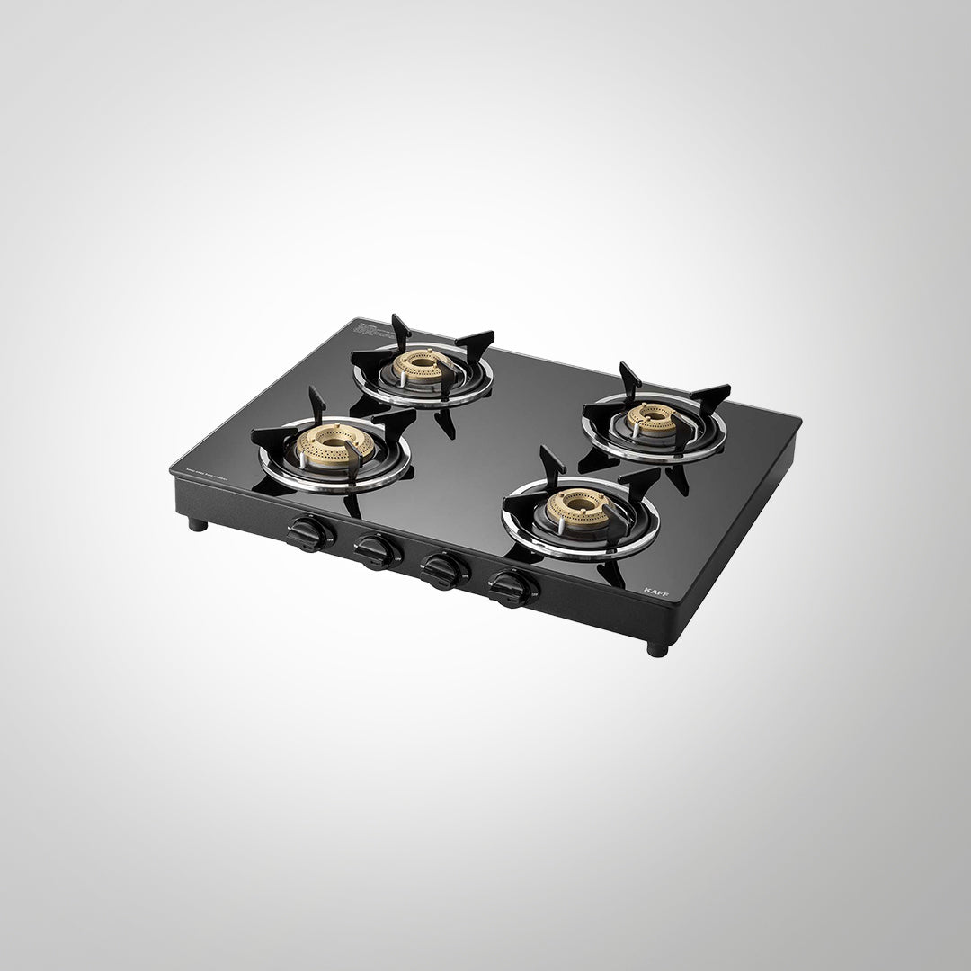 CTC634B / CTC634BAI Cooktop 4 High Efficiency Burners & Pan Support, Slim Line Design