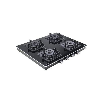 CTQ 63 4B / CTQ 63 4B AI - Cooktop with 4 Burners Black Tempered Glass Finish