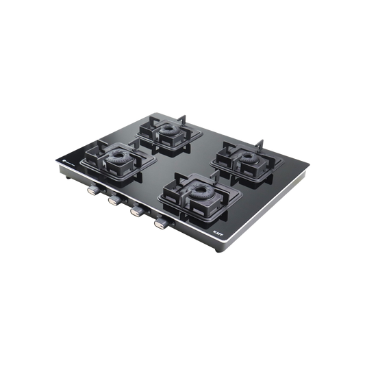 CTQ 63 4B / CTQ 63 4B AI - Cooktop with 4 Burners Black Tempered Glass Finish