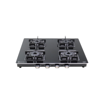 CTQ 63 4B / CTQ 63 4B AI - Cooktop with 4 Burners Black Tempered Glass Finish