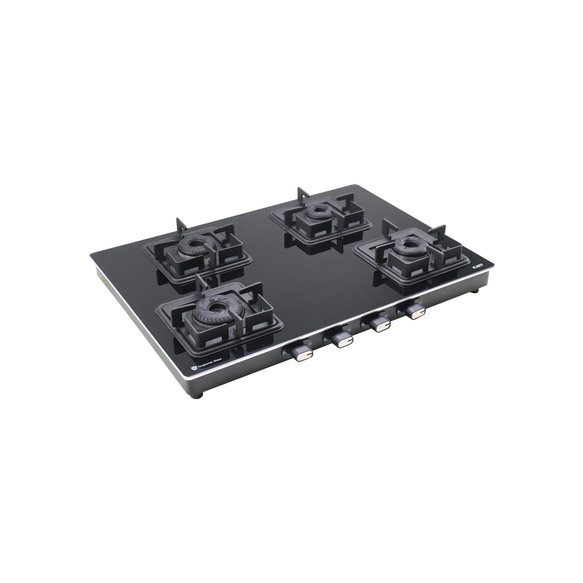 CTQ 69 4B / CTQ 69 4B AI Cooktop with Powerful Brass Burners Coated in Black